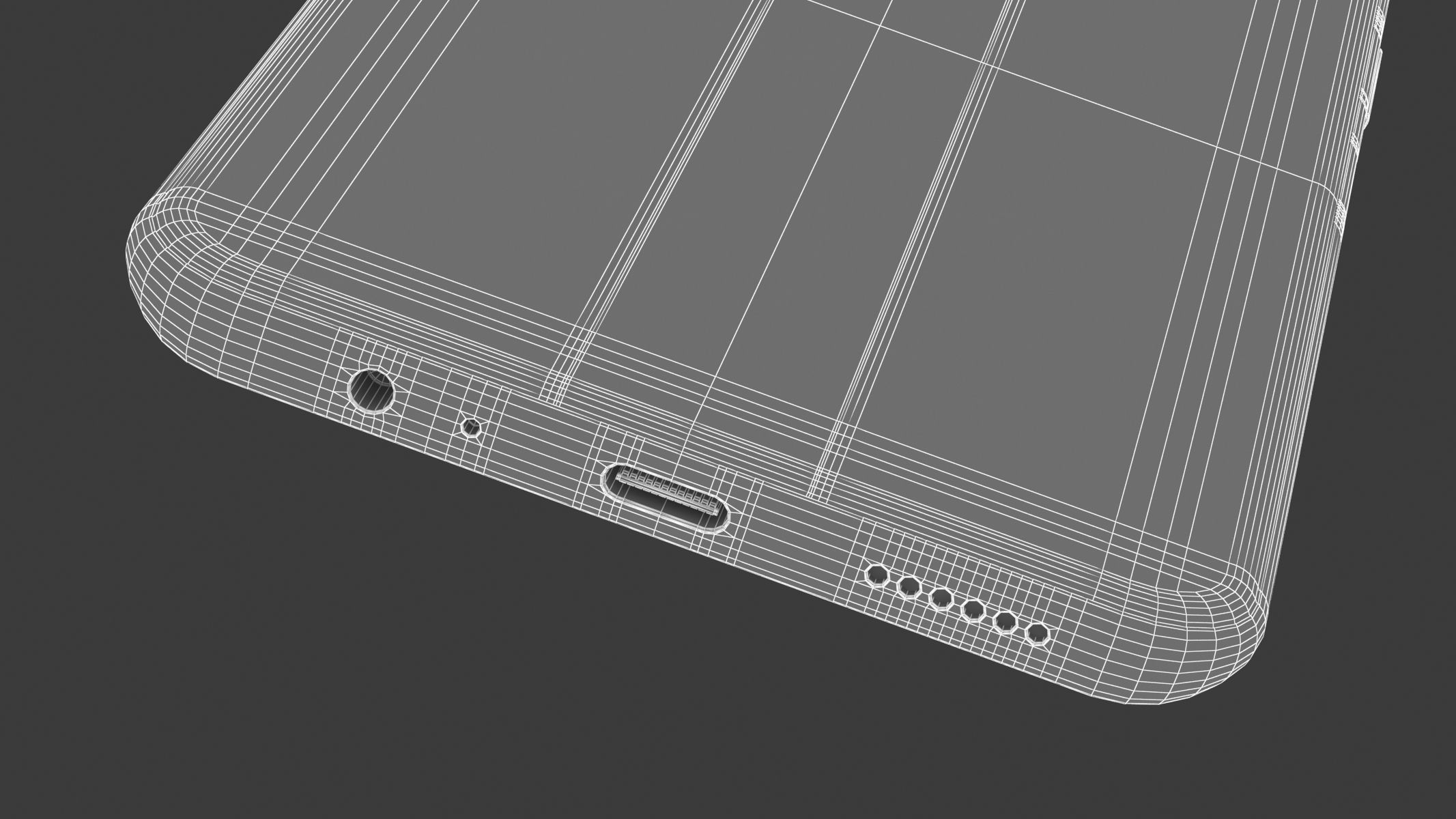 Huawei Enjoy 60 Turquoise 3D model_15