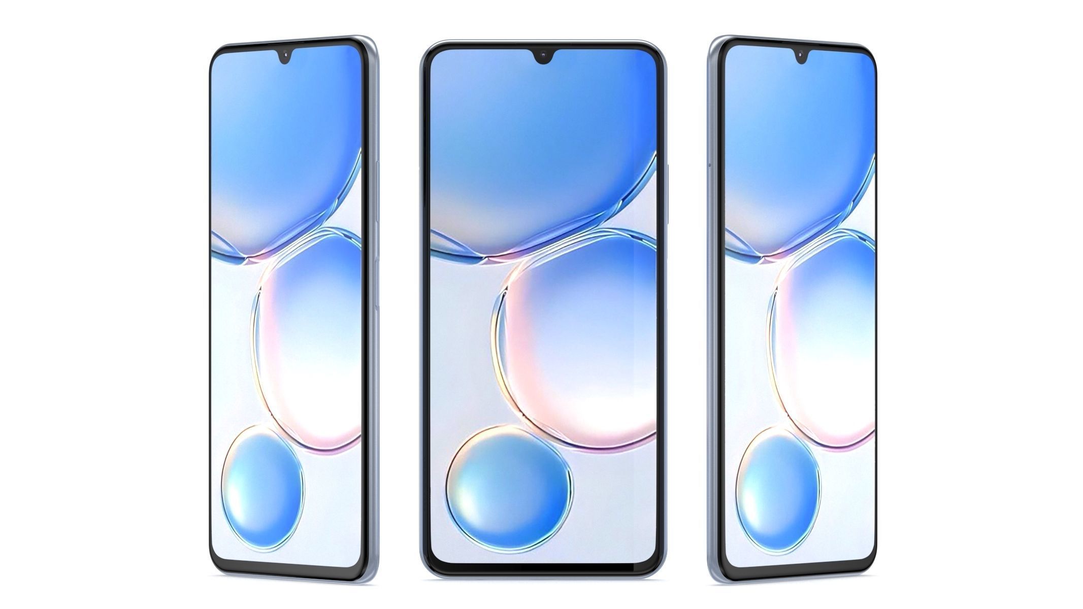 Huawei Enjoy 60 Turquoise 3D model_7