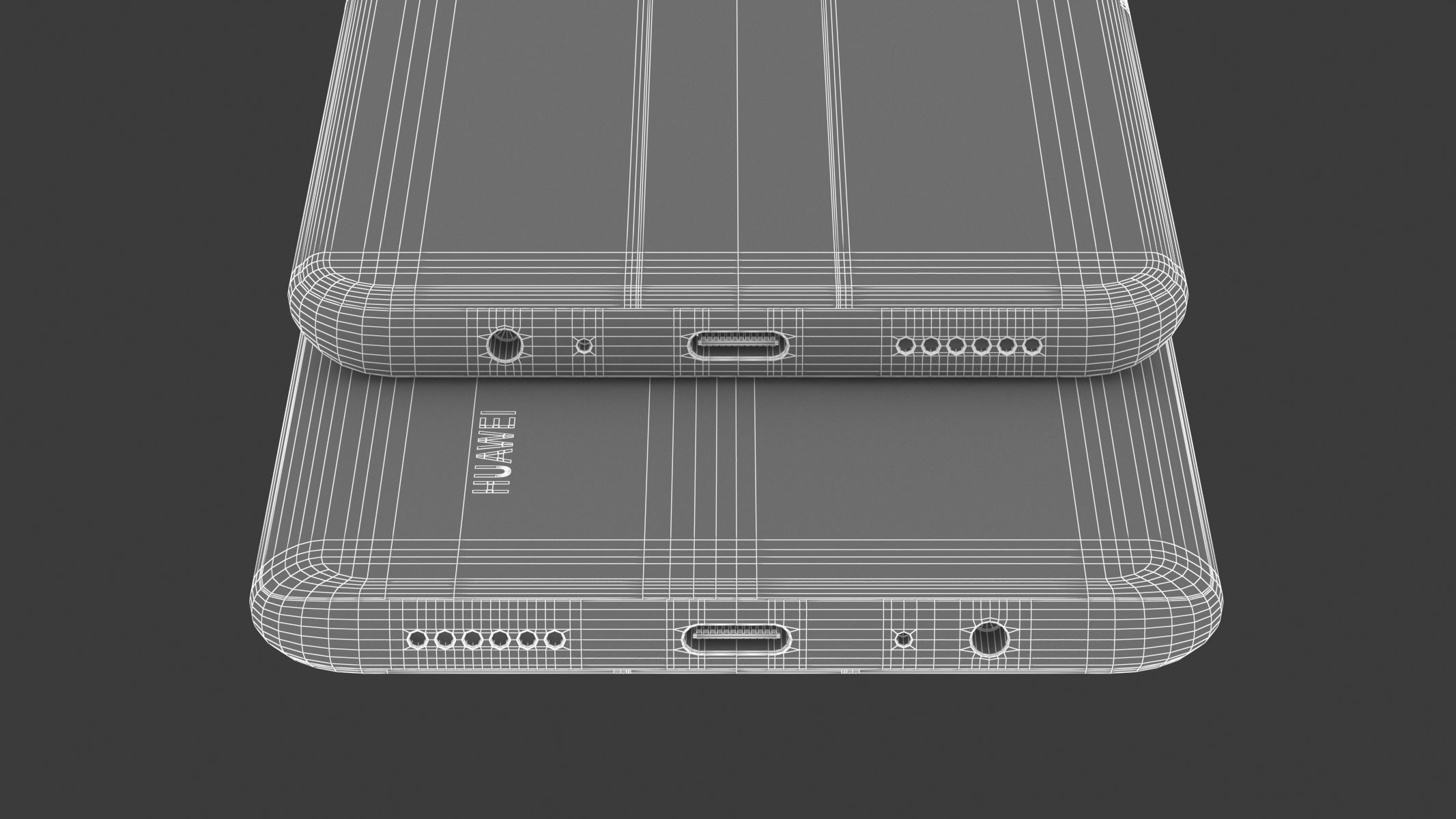 Huawei Enjoy 60 Turquoise 3D model_19