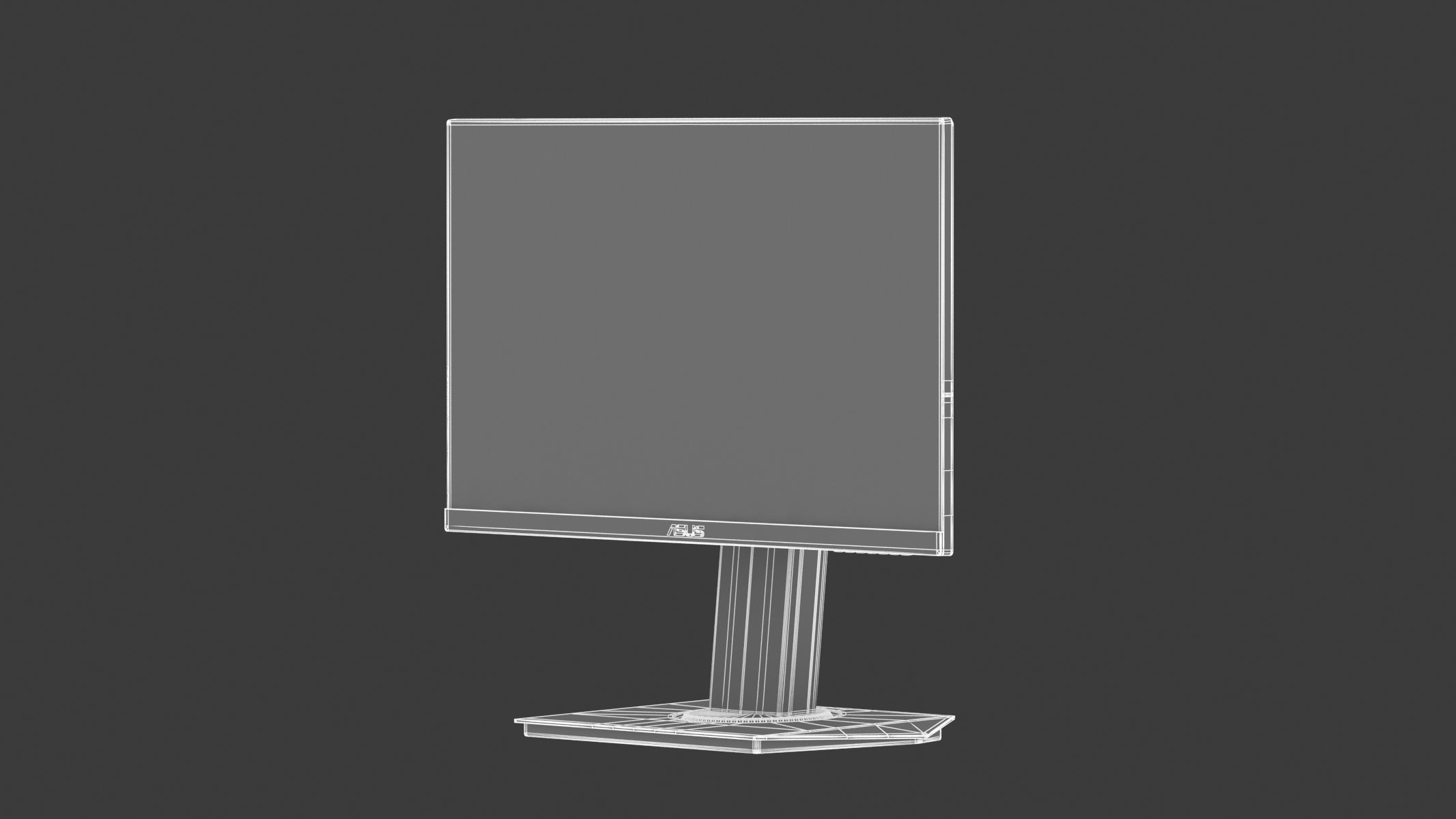 Asus VG246h Gaming Monitor 3D model_23