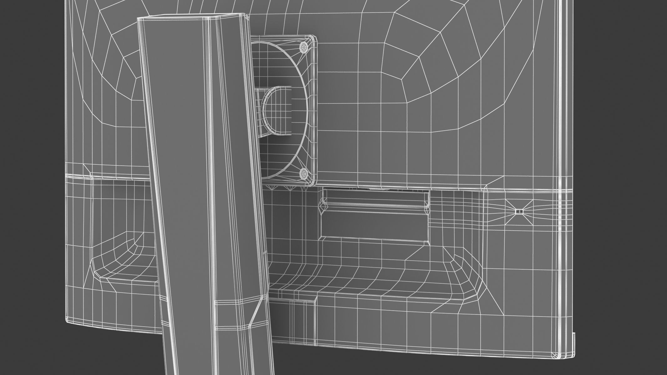 Asus VG246h Gaming Monitor 3D model_37