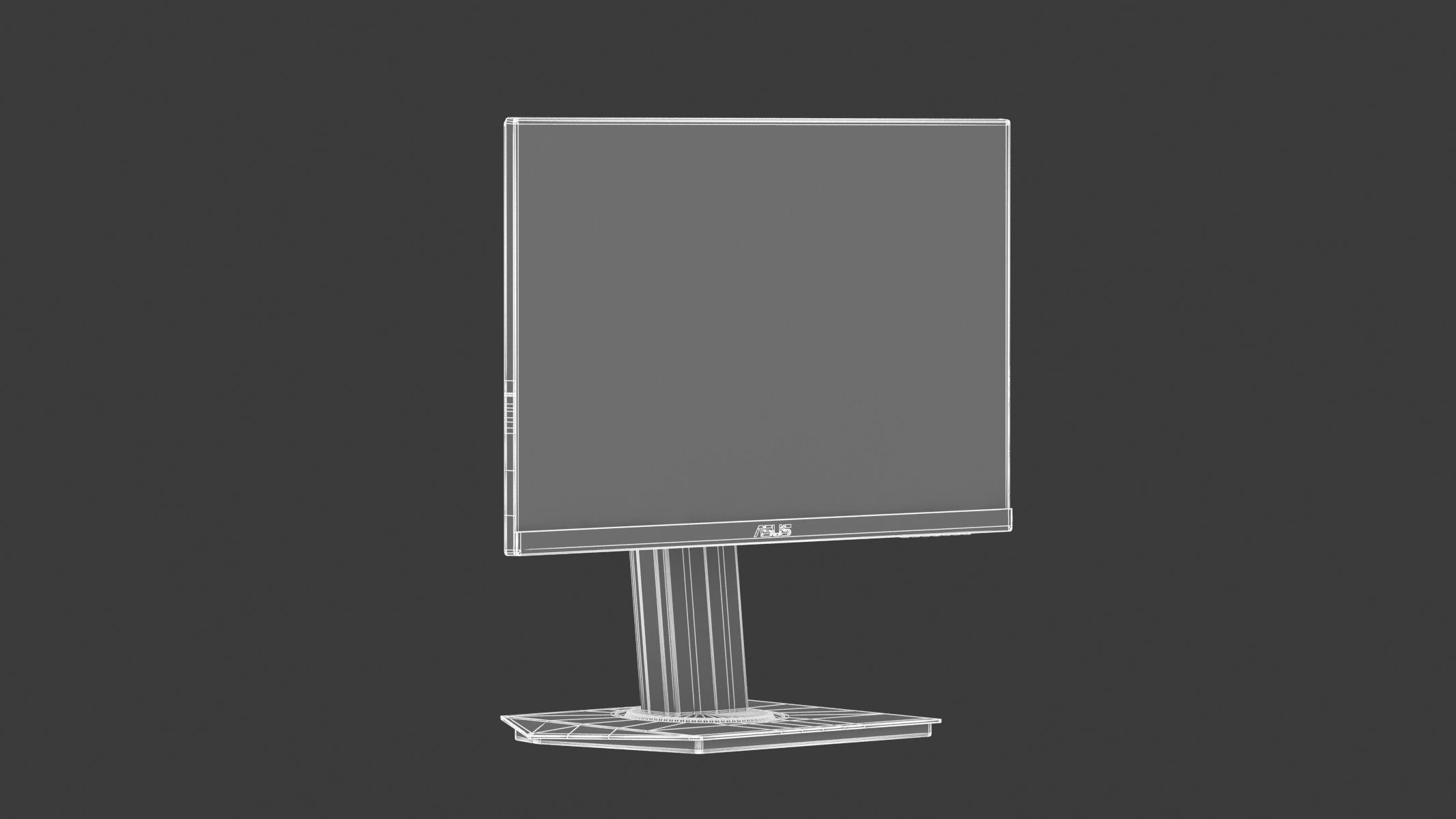 Asus VG246h Gaming Monitor 3D model_25