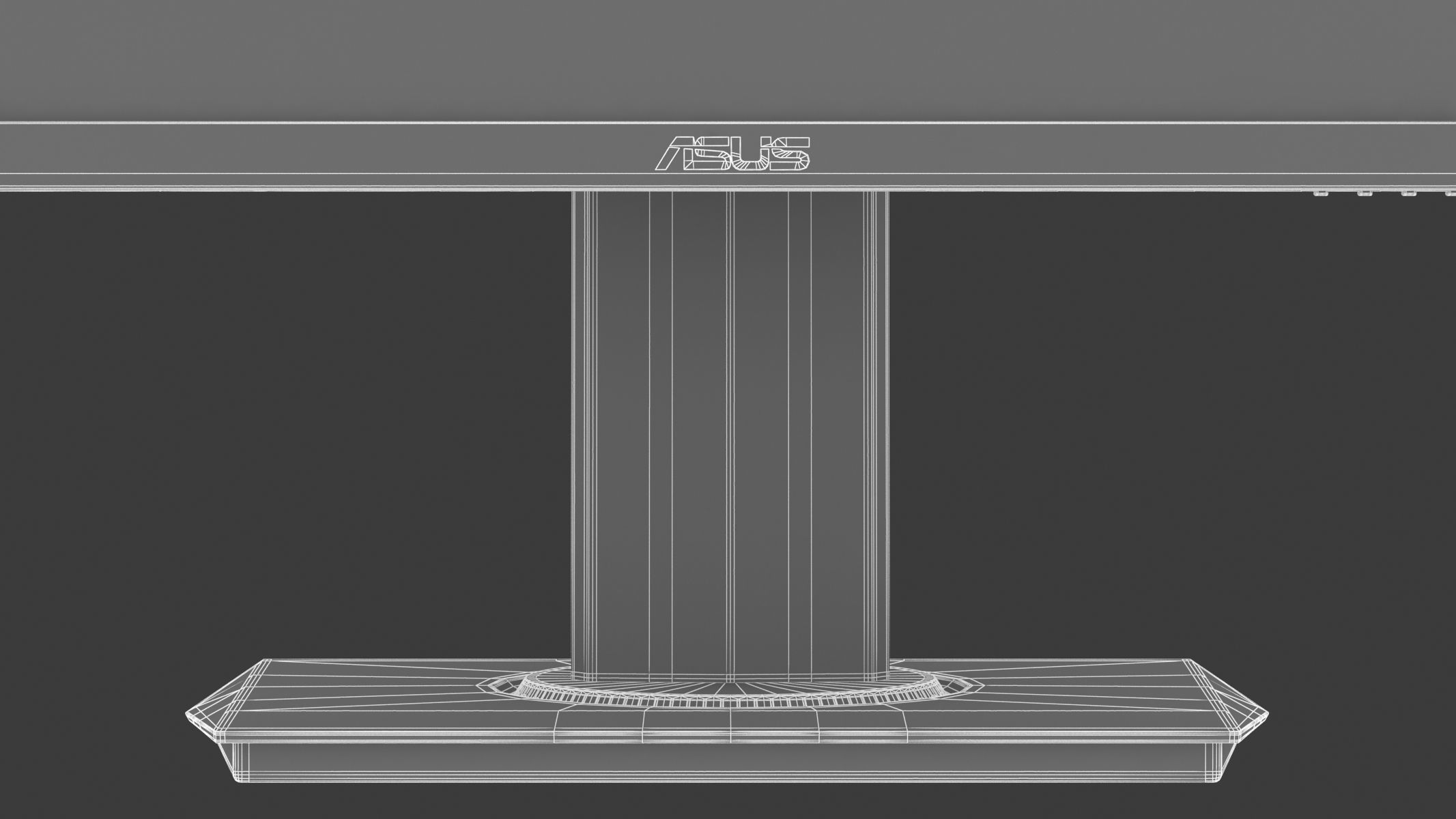 Asus VG246h Gaming Monitor 3D model_34