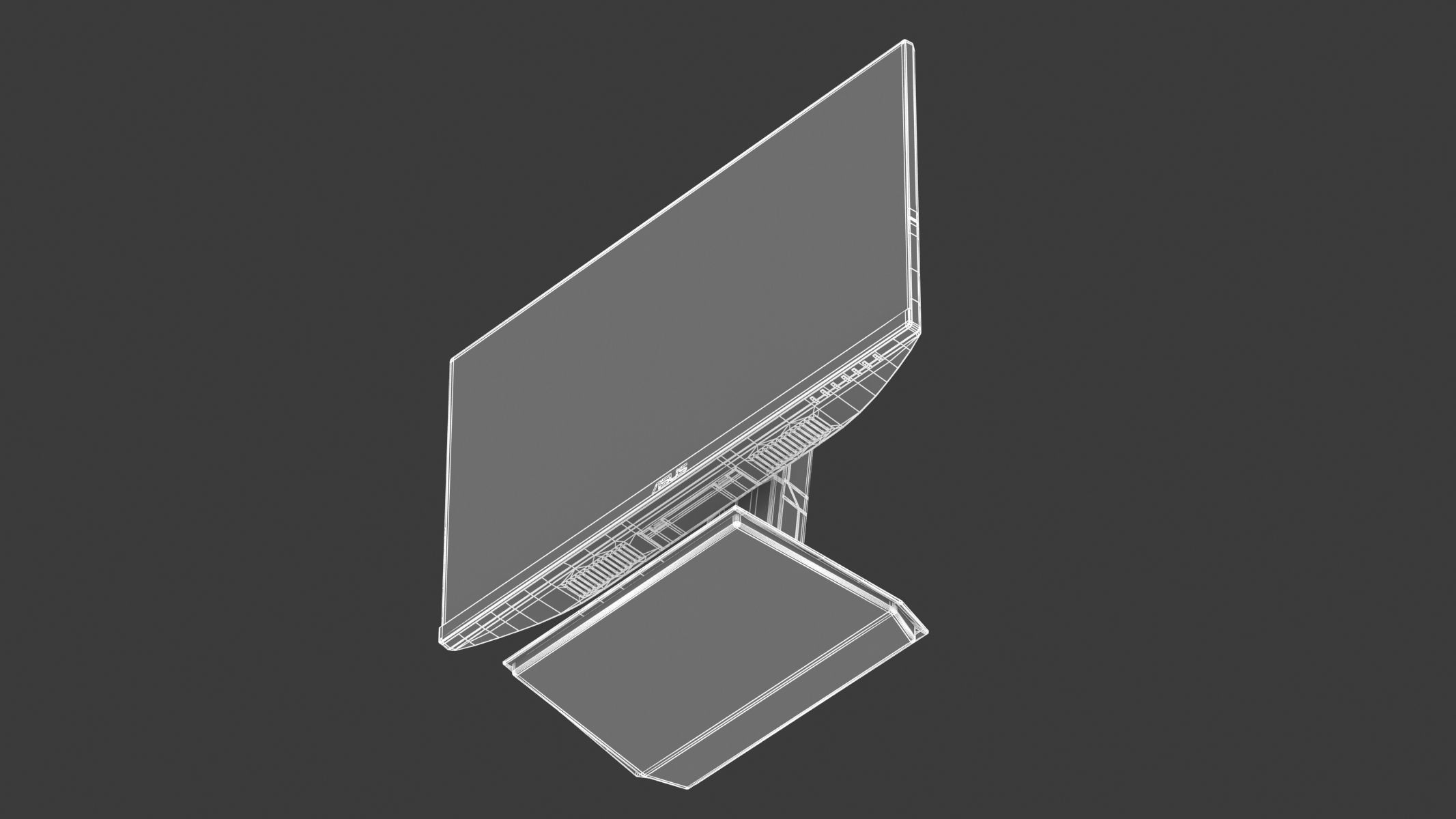 Asus VG246h Gaming Monitor 3D model_29