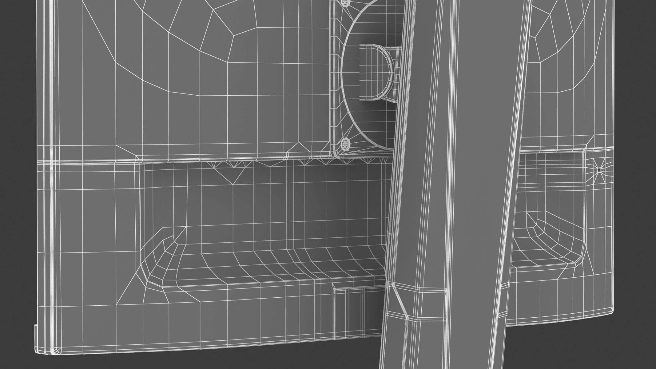 Asus VG246h Gaming Monitor 3D model_31