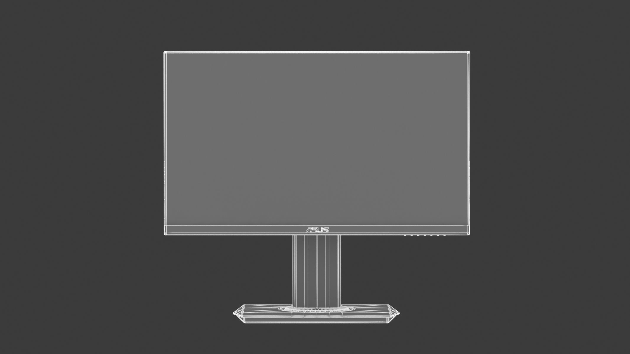 Asus VG246h Gaming Monitor 3D model_24