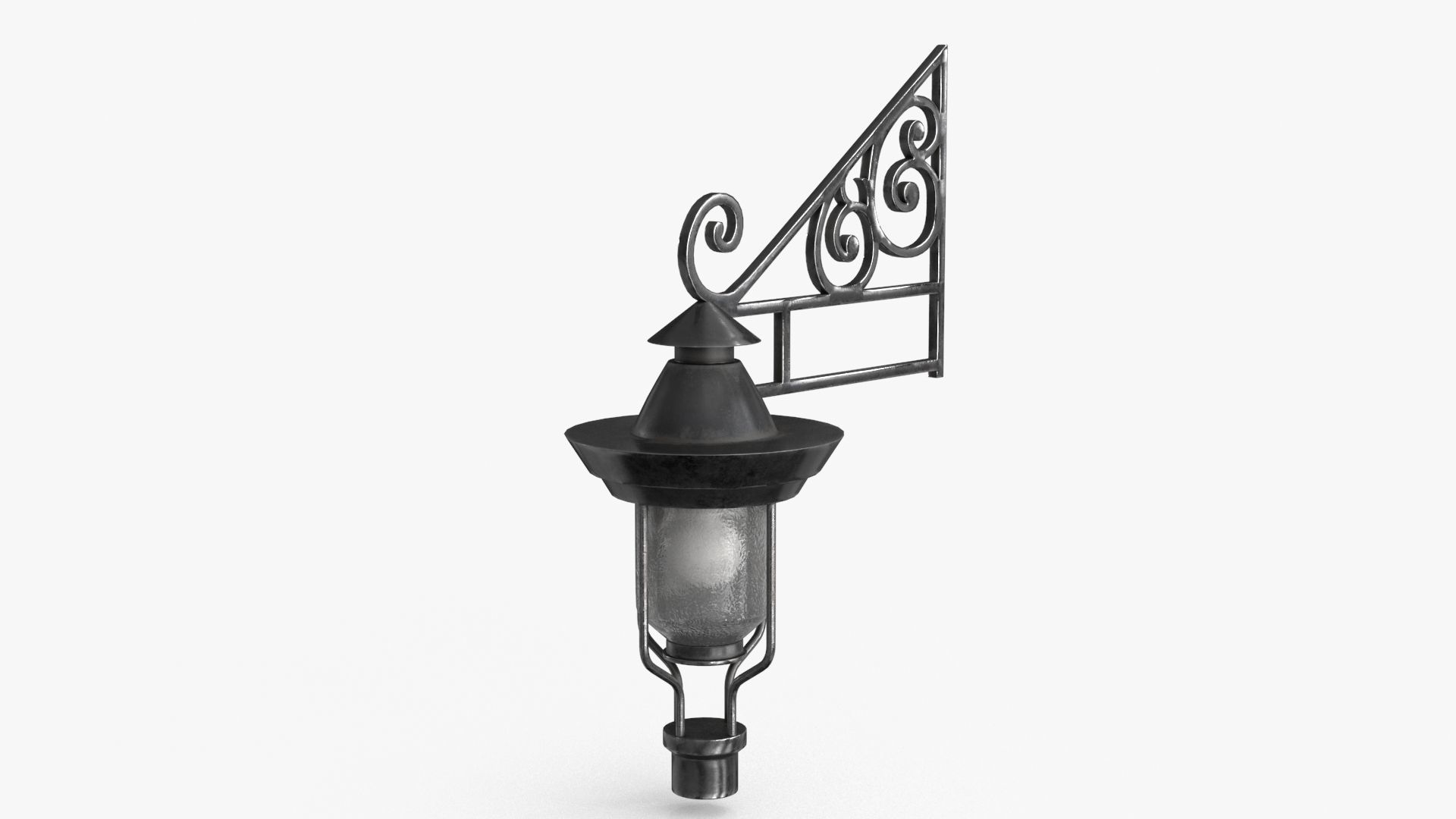 Street Light v5 Low-poly 3D model_8