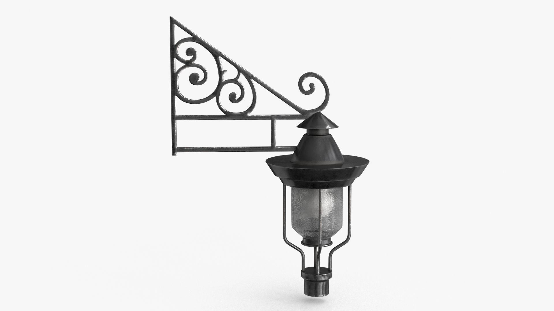 Street Light v5 Low-poly 3D model_2