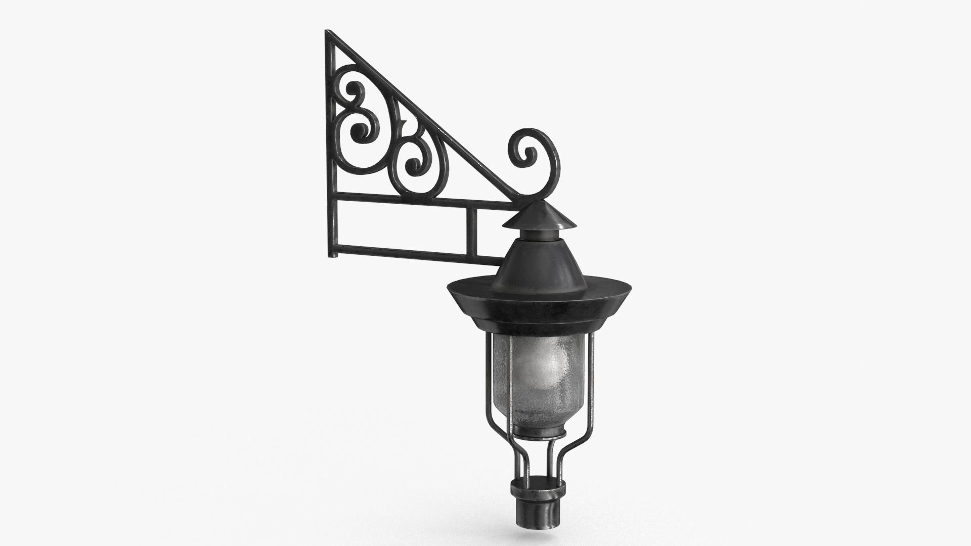 Street Light v5 Low-poly 3D model_6