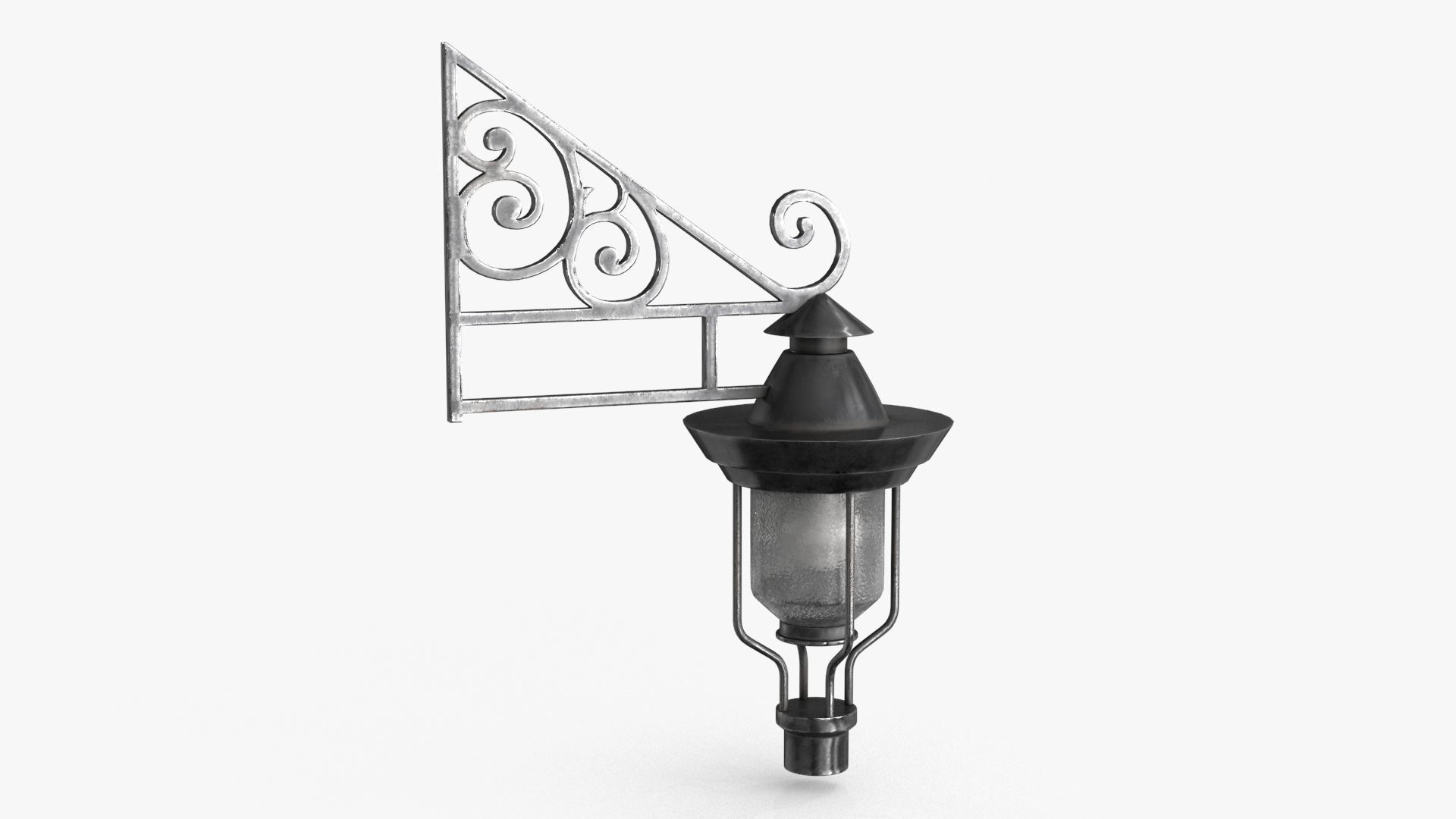 Street Light v5 Low-poly 3D model_12