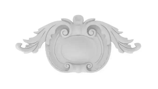 Cartouche Ornament 008