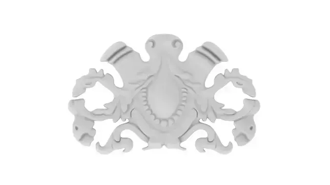 Cartouche Ornament 011