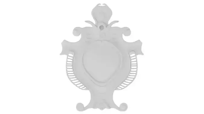Cartouche Ornament 014
