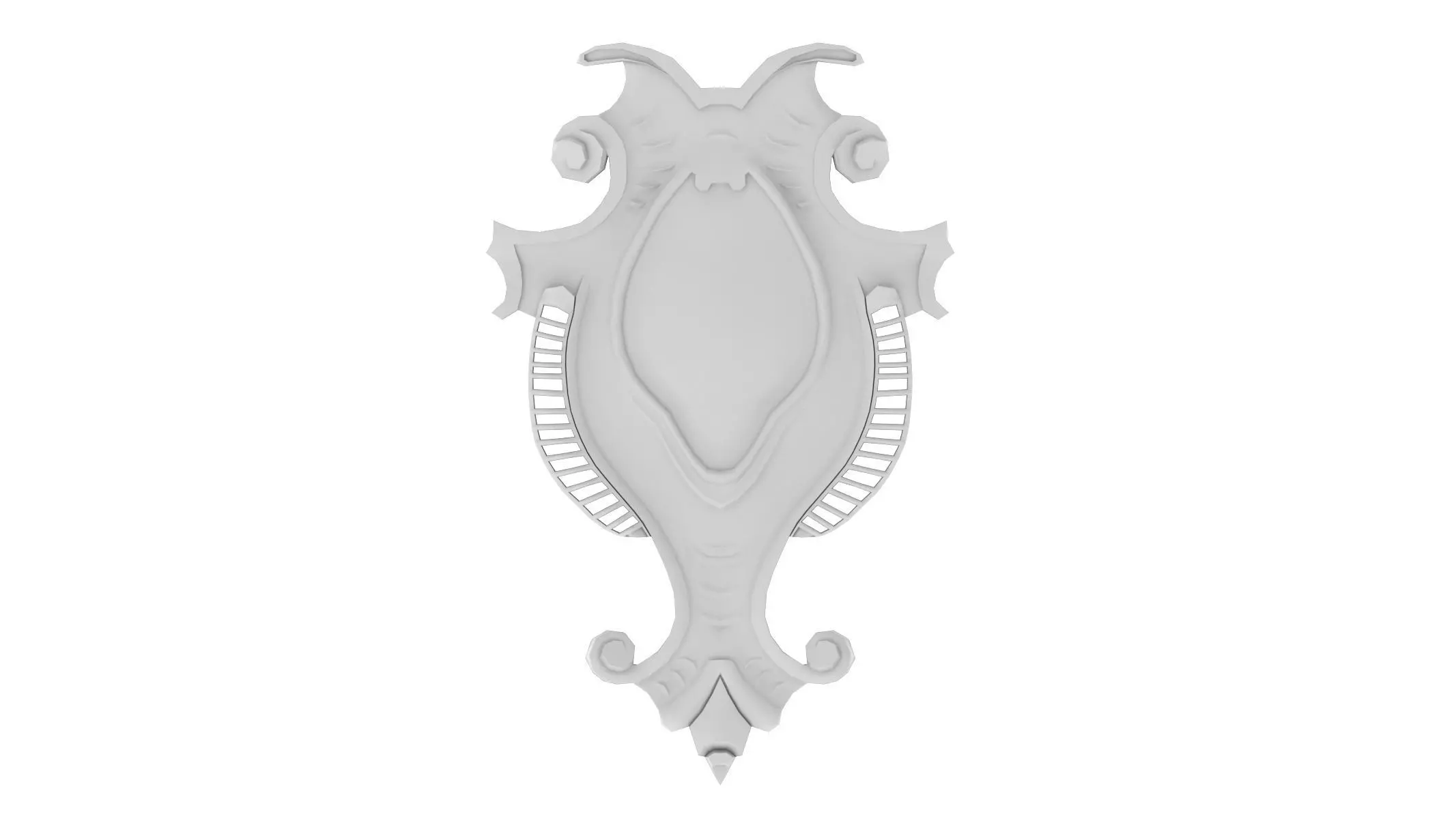 Cartouche Ornament 016 3D model
