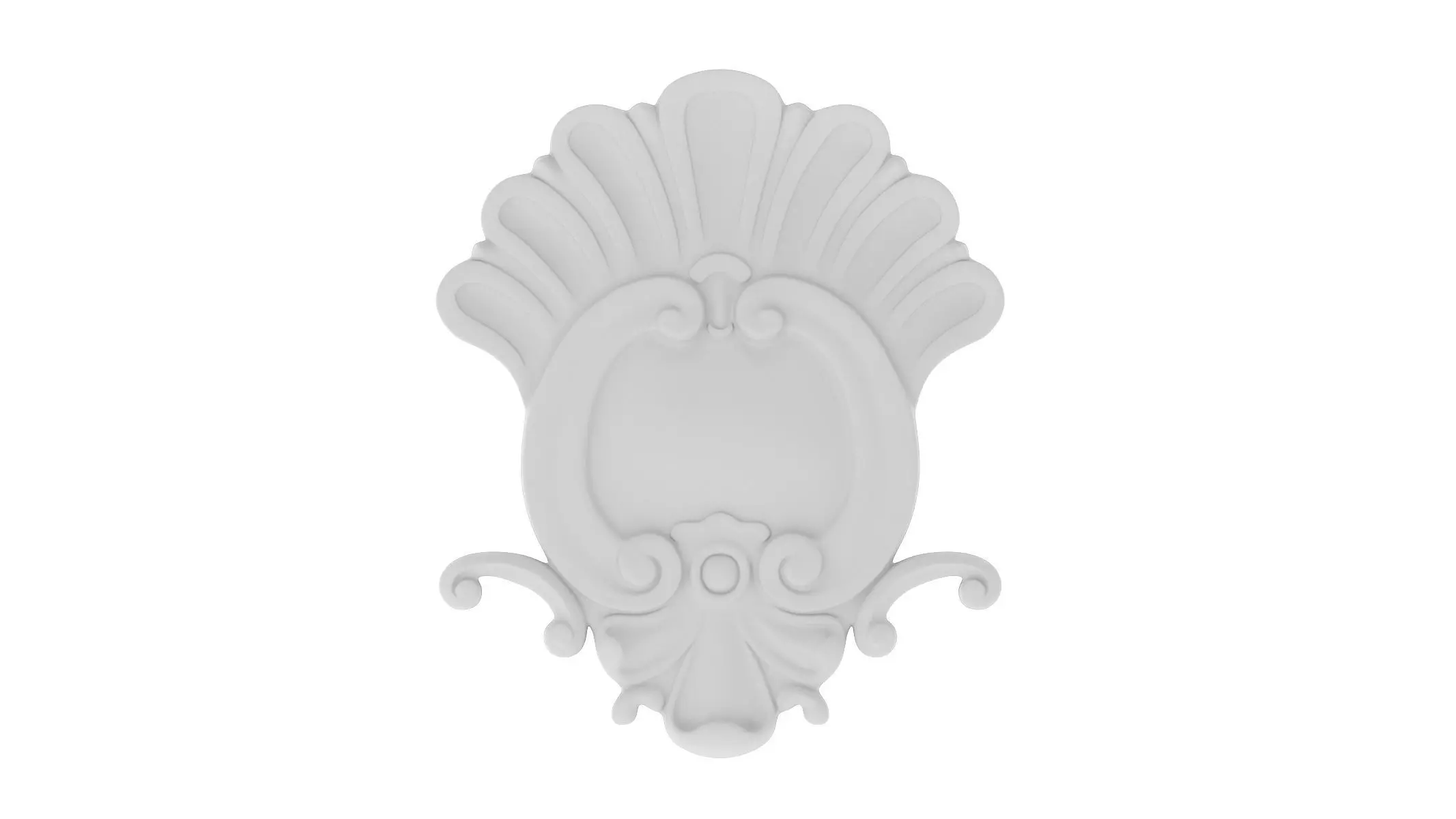 Cartouche Ornament 017 3D model