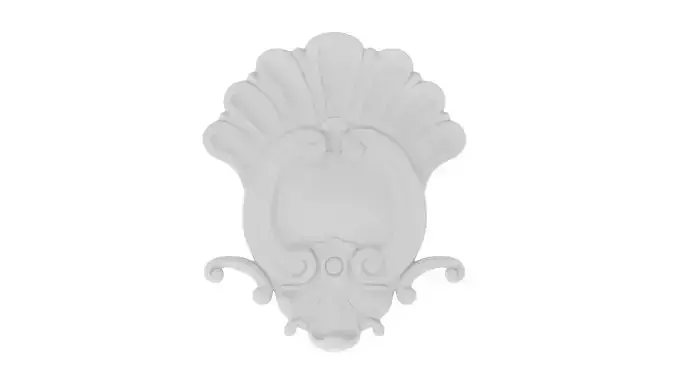 Cartouche Ornament 017