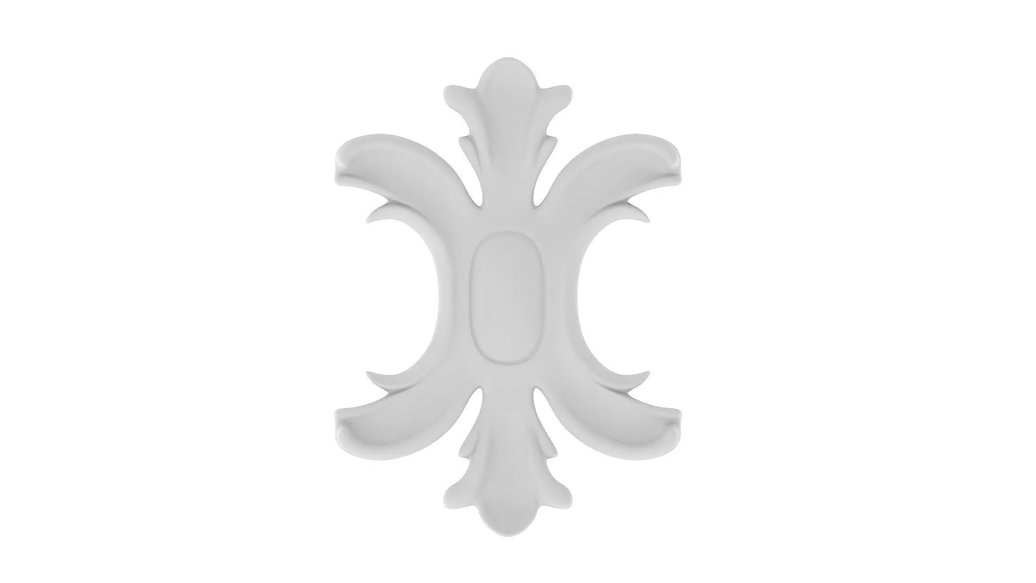 Cartouche Ornament 018 3D model
