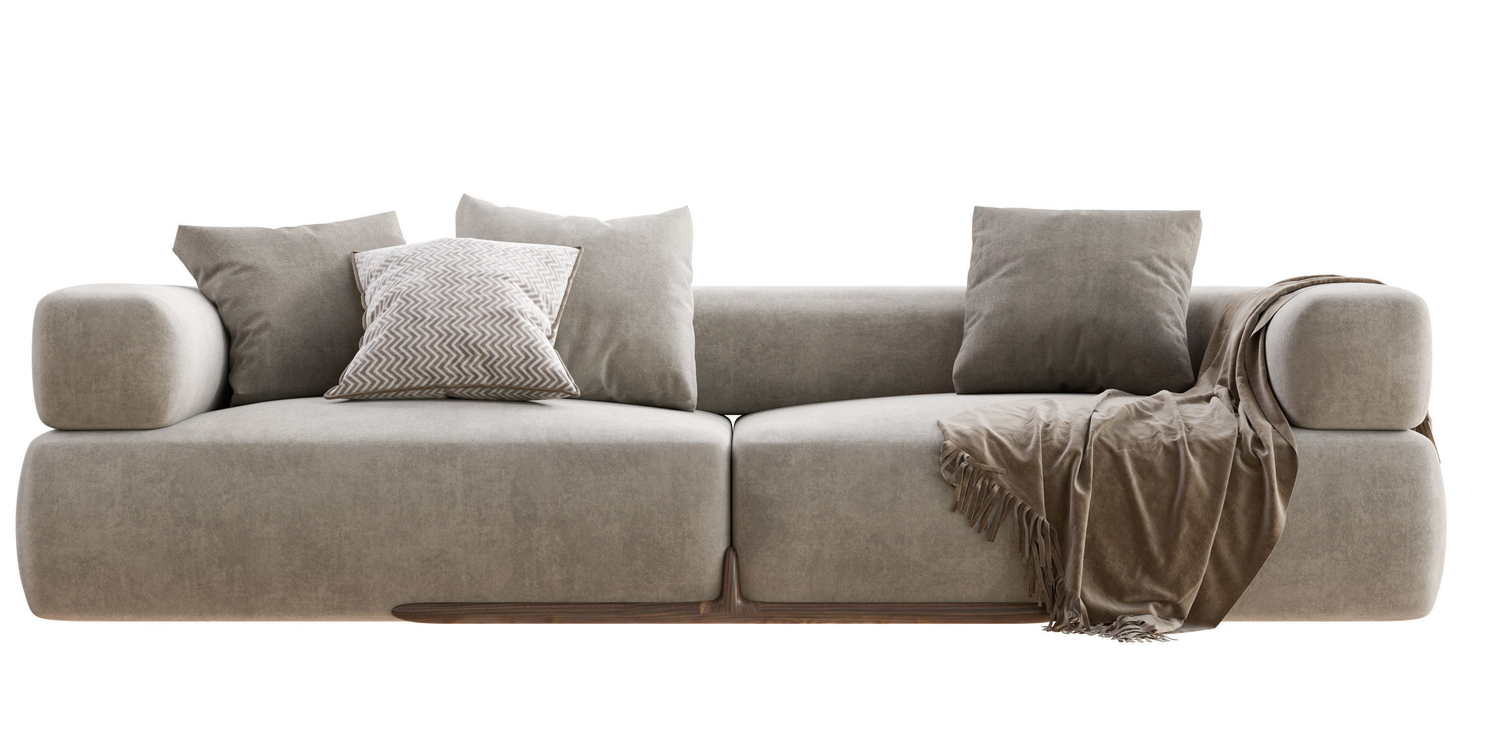 Porada Klem Two Seater Sofa 3D model_11