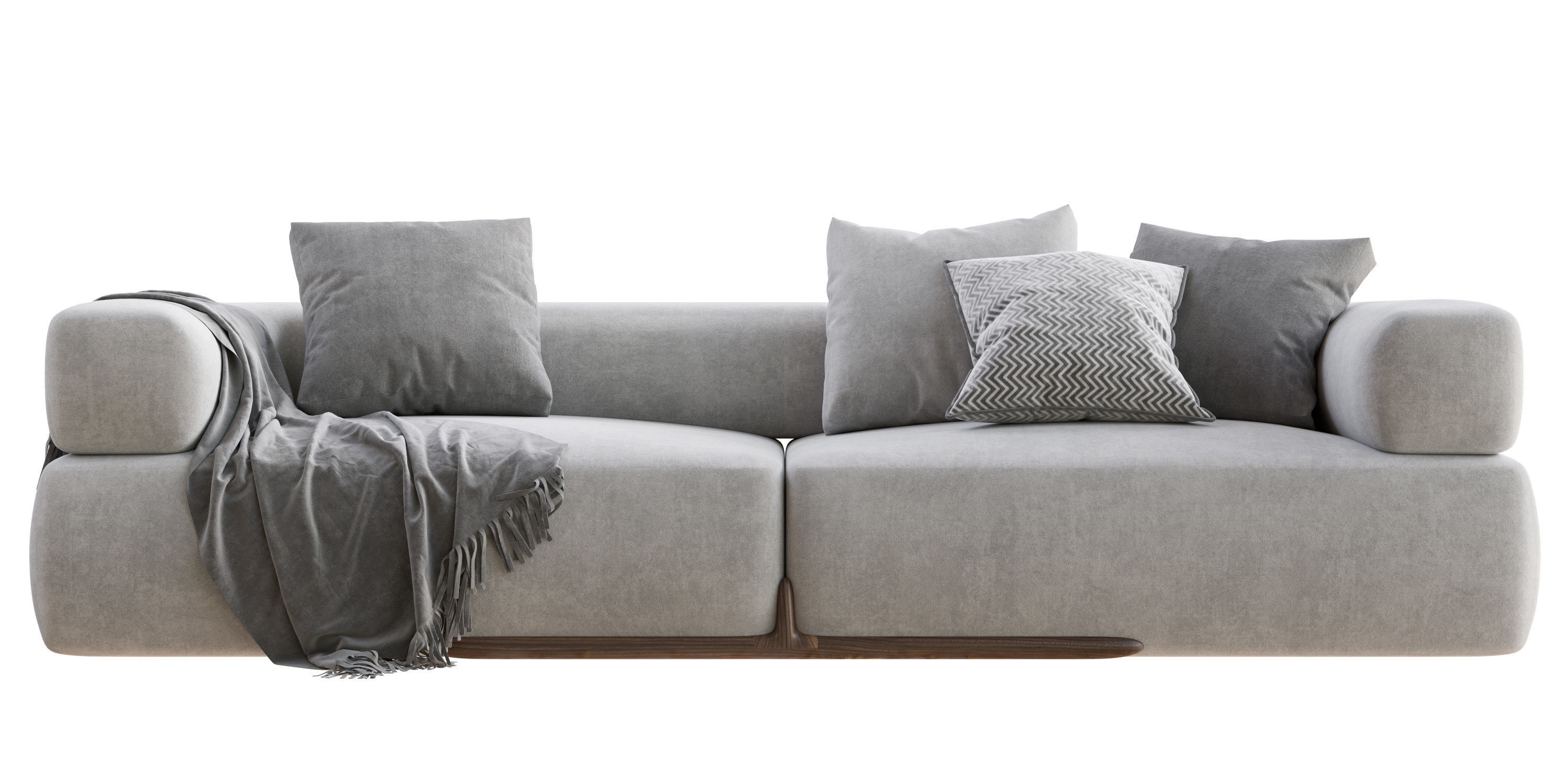 Porada Klem Two Seater Sofa 3D model_8