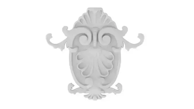 Cartouche Ornament 019