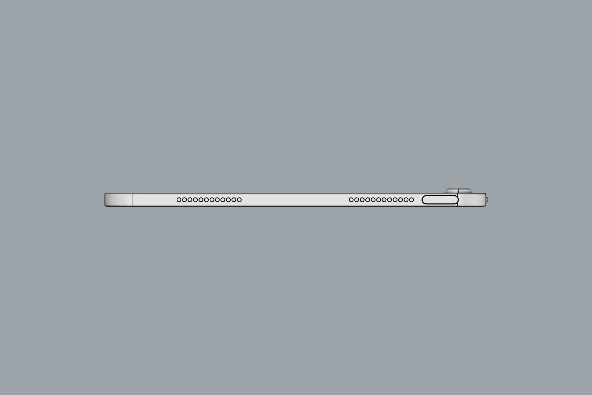 Apple iPad Air M2 11 and 13 inch 2024 3D model_18