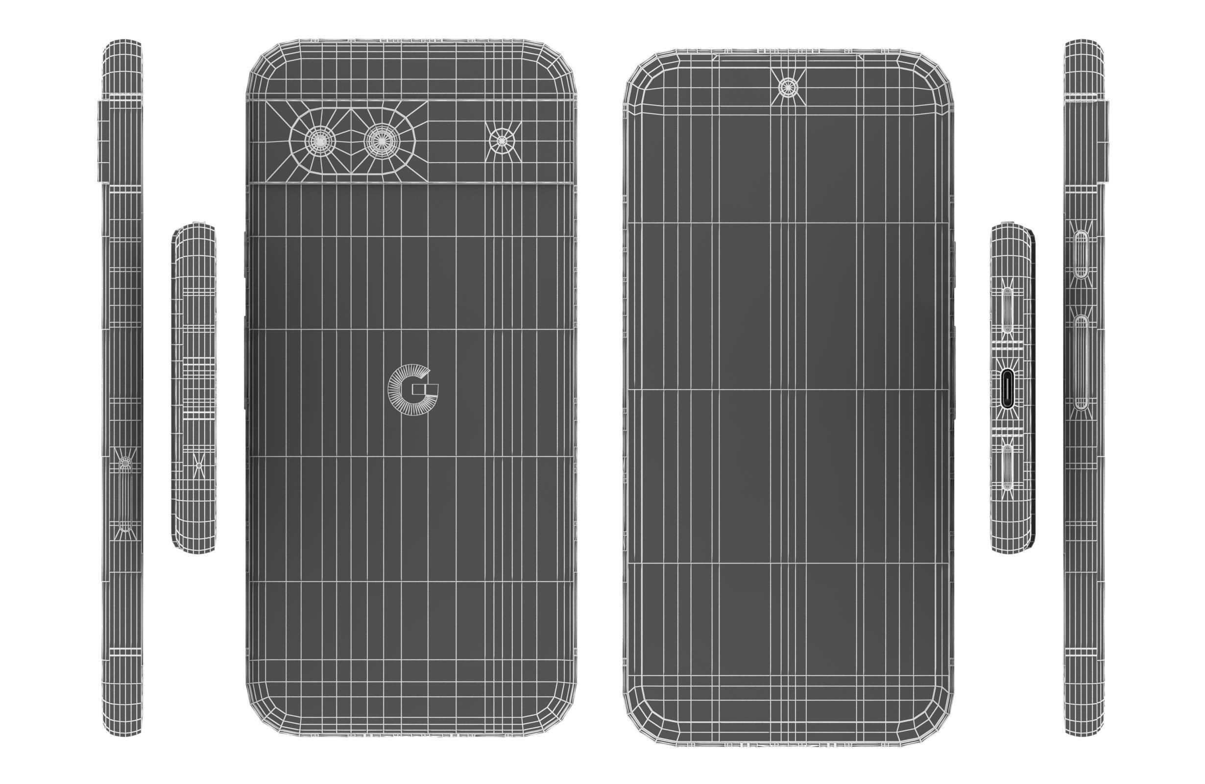 Google Pixel 8a Bay 3D model_16