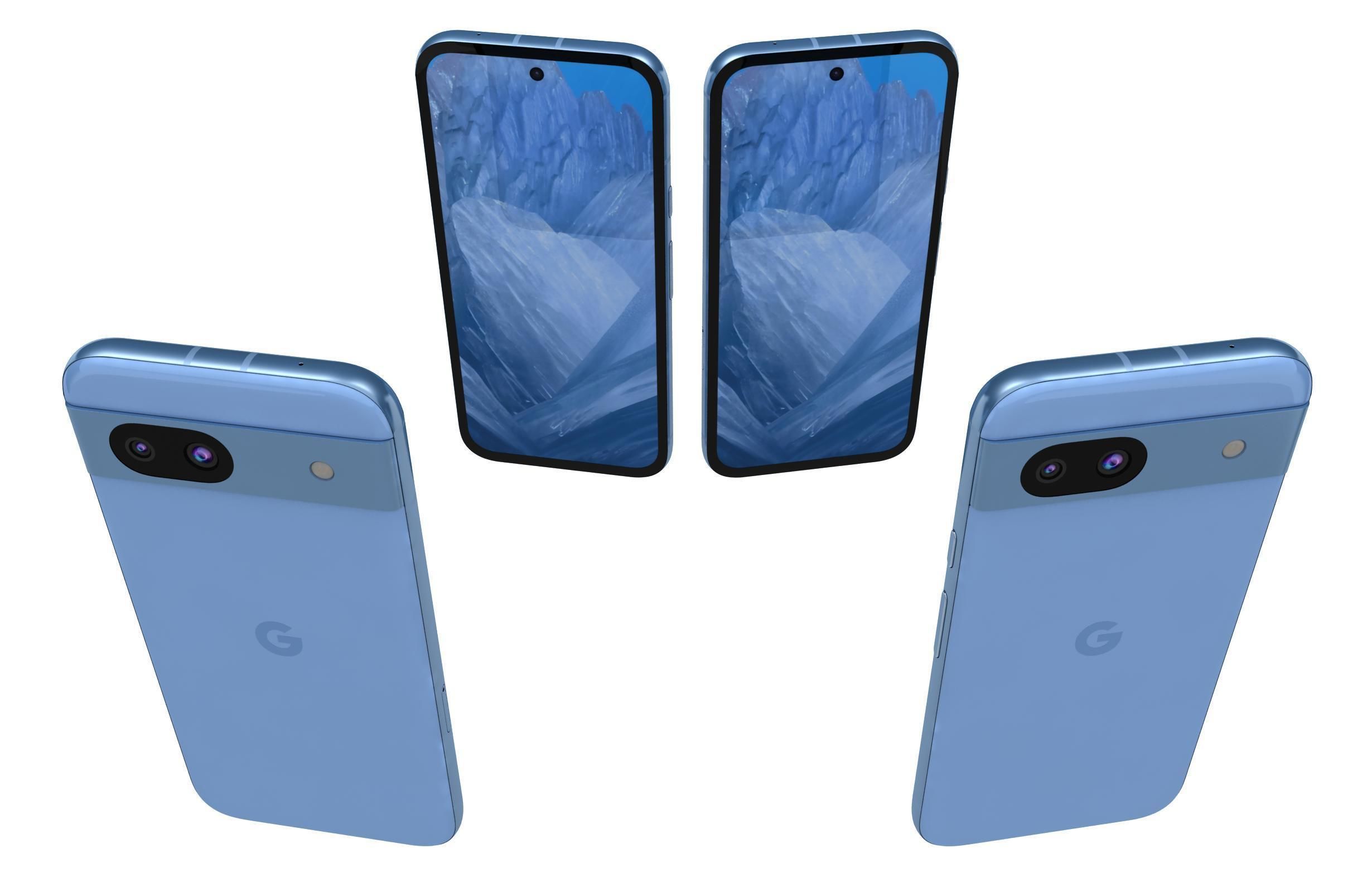 Google Pixel 8a Bay 3D model_4