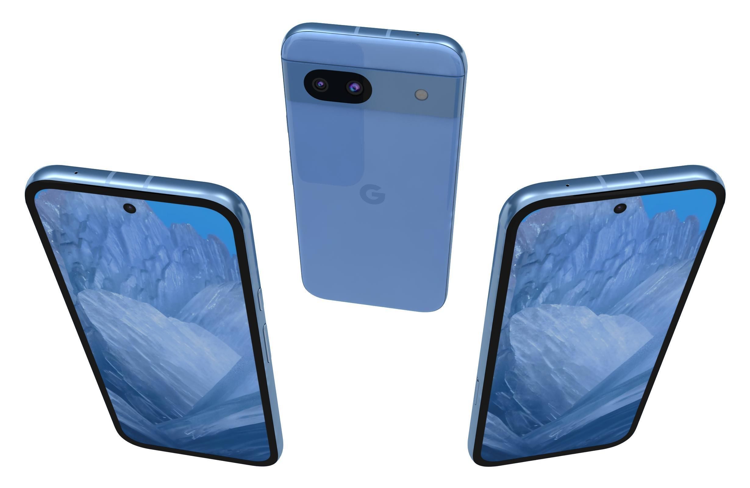 Google Pixel 8a Bay 3D model_1