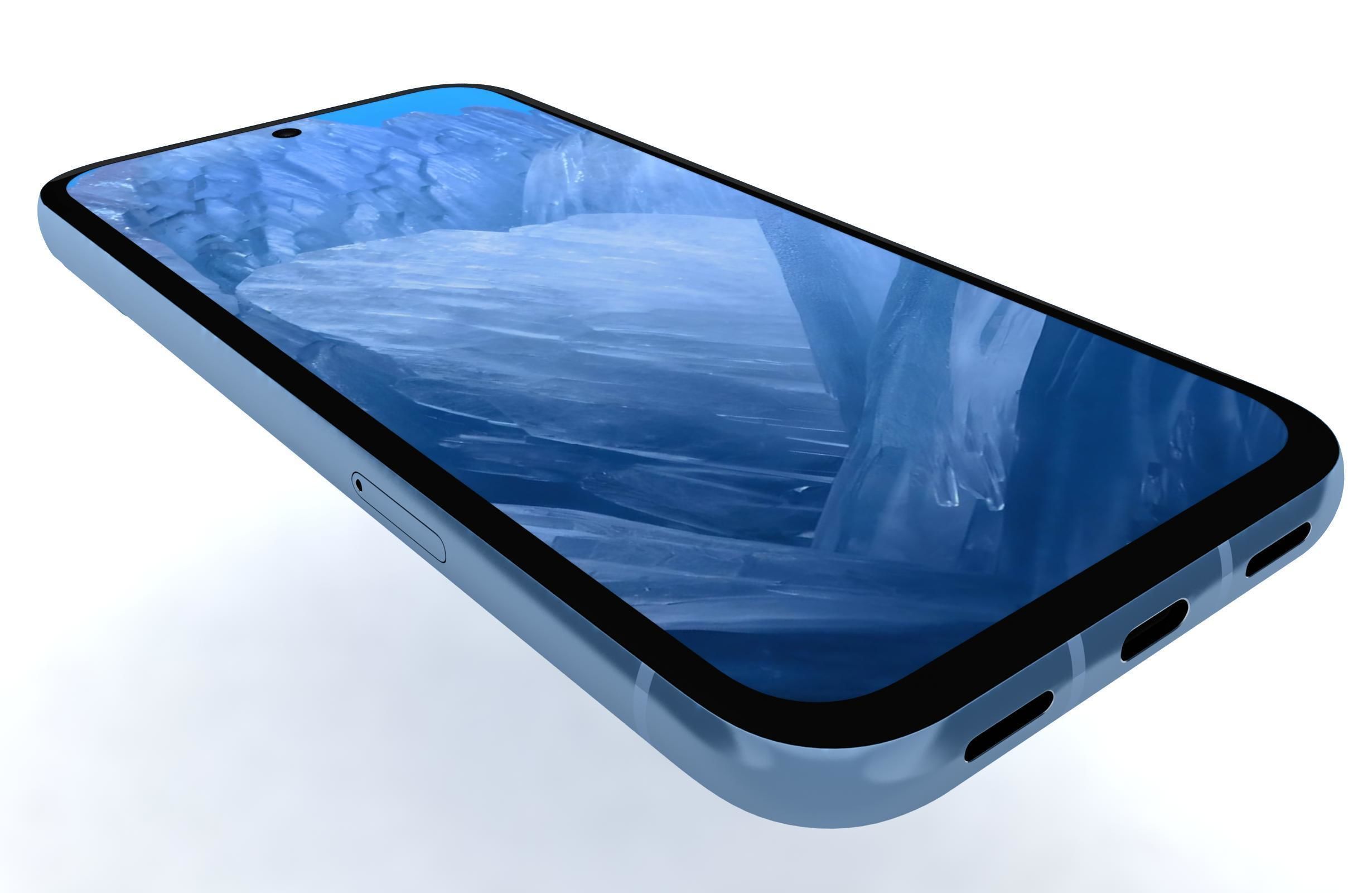 Google Pixel 8a Bay 3D model_12