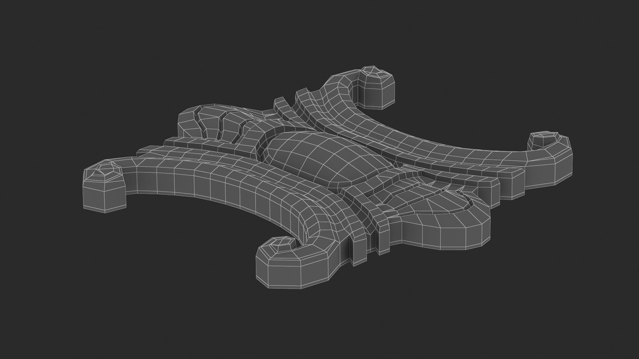 Cartouche Ornament 022 3D model_9