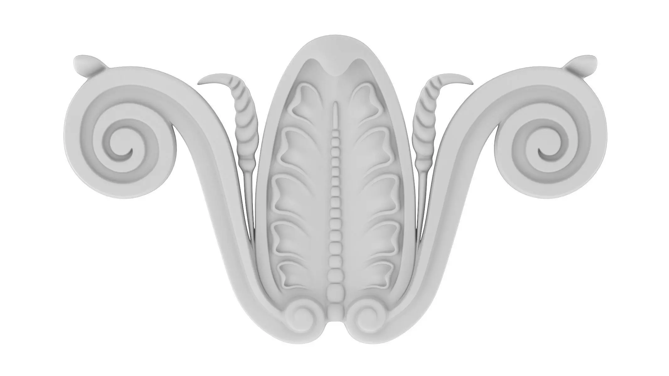 Cartouche Ornament 025 3D model