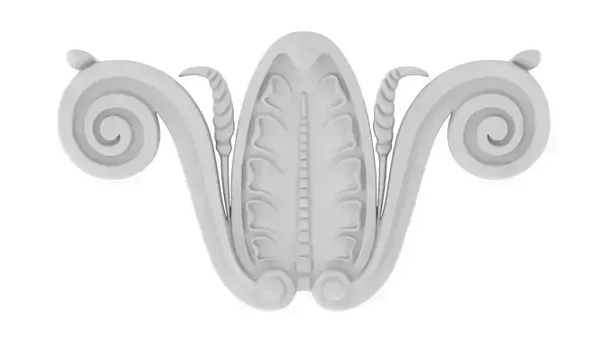 Cartouche Ornament 025