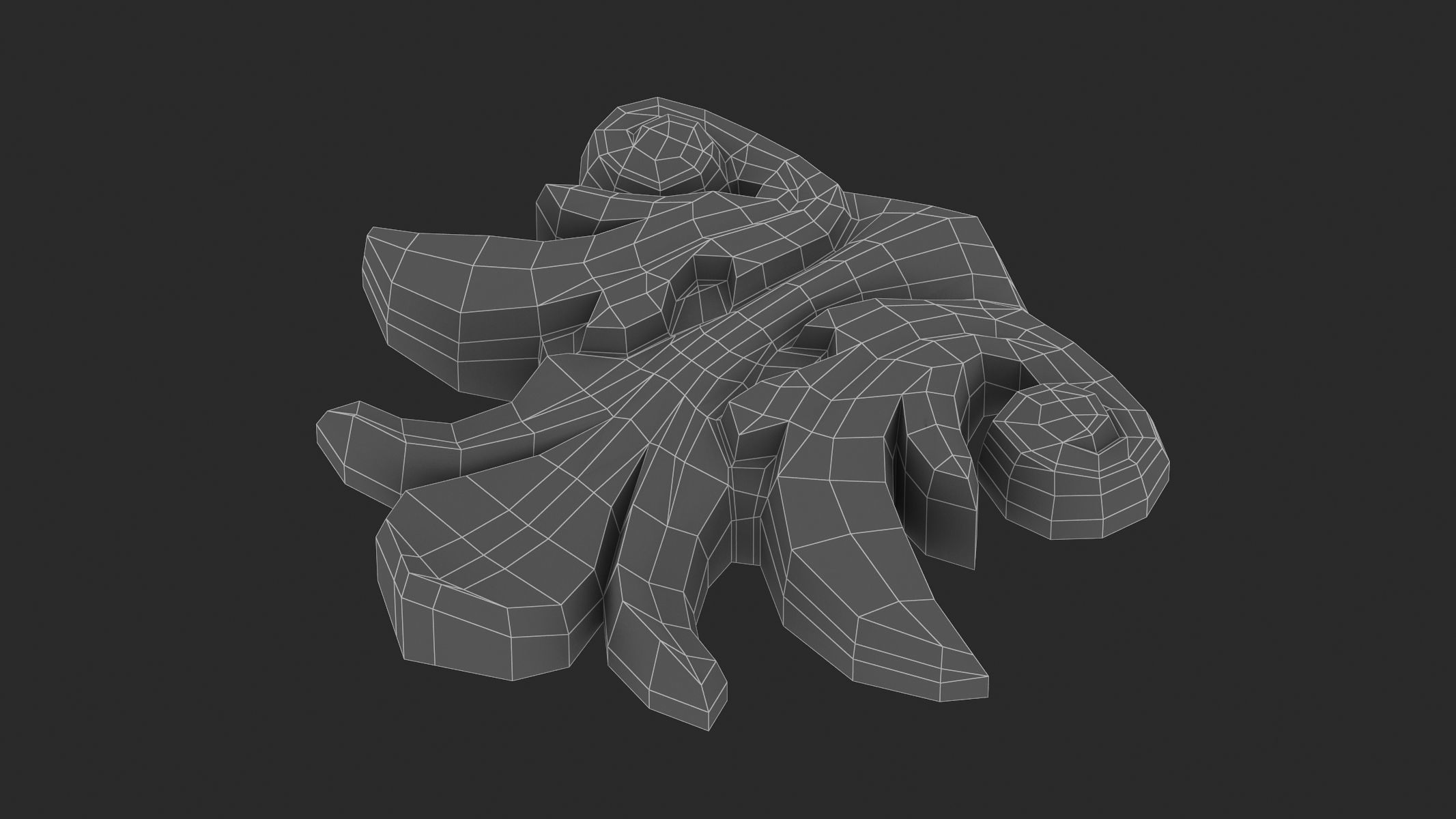 Cartouche Ornament 026  3D model_8