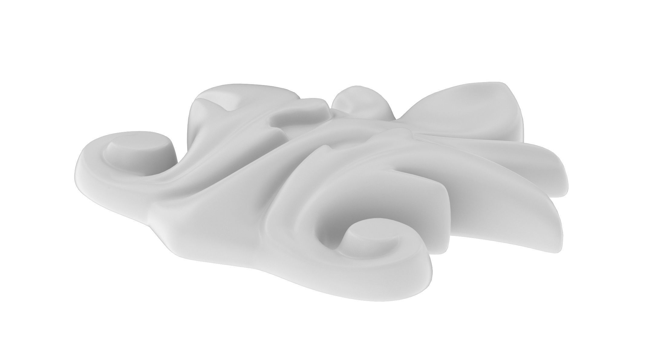 Cartouche Ornament 026  3D model_4