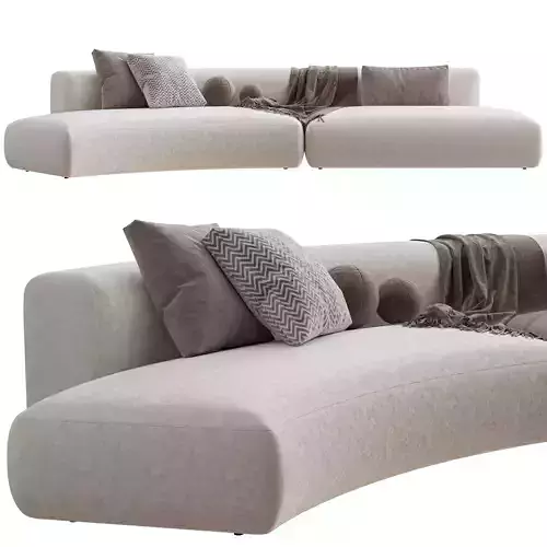 MDF Italia Cozy Curve Sofa