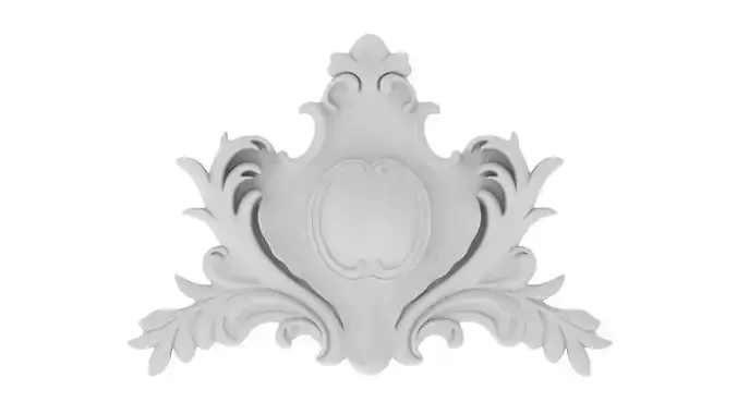 Cartouche Ornament 028