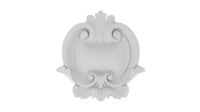 Cartouche Ornament 031