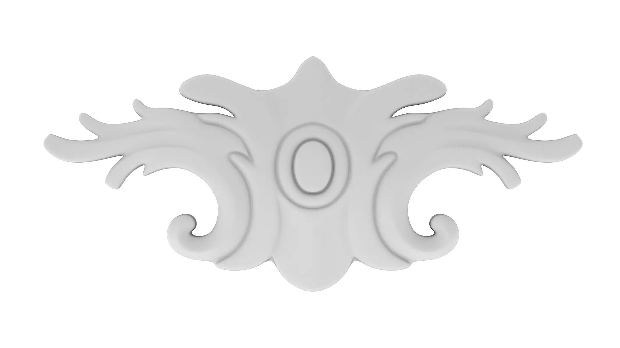 Cartouche Ornament 033 3D model