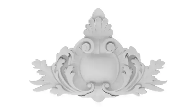 Cartouche Ornament 035
