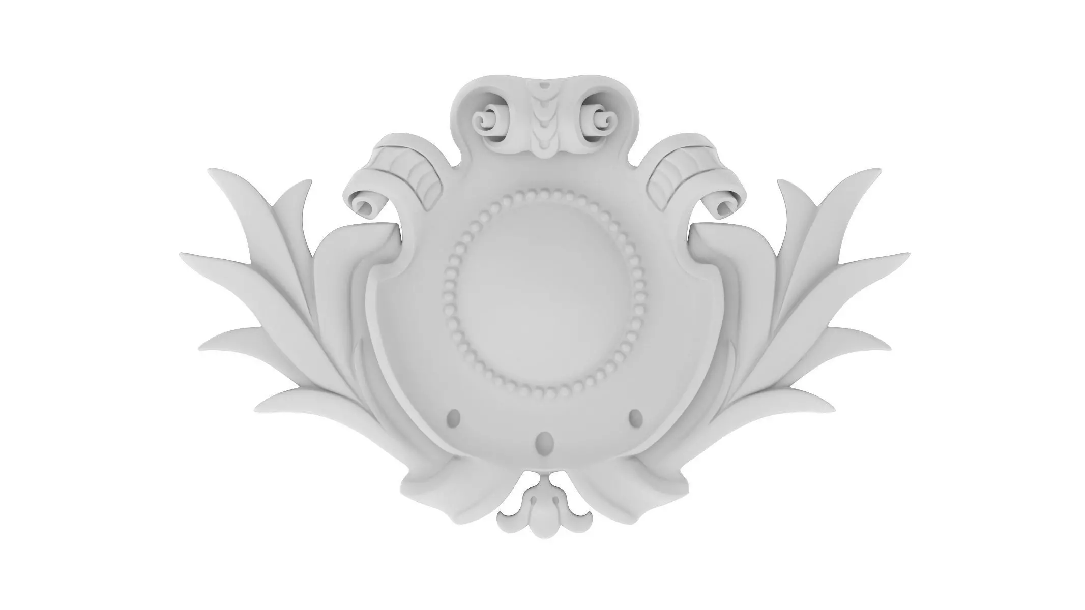 Cartouche Ornament 037 3D model
