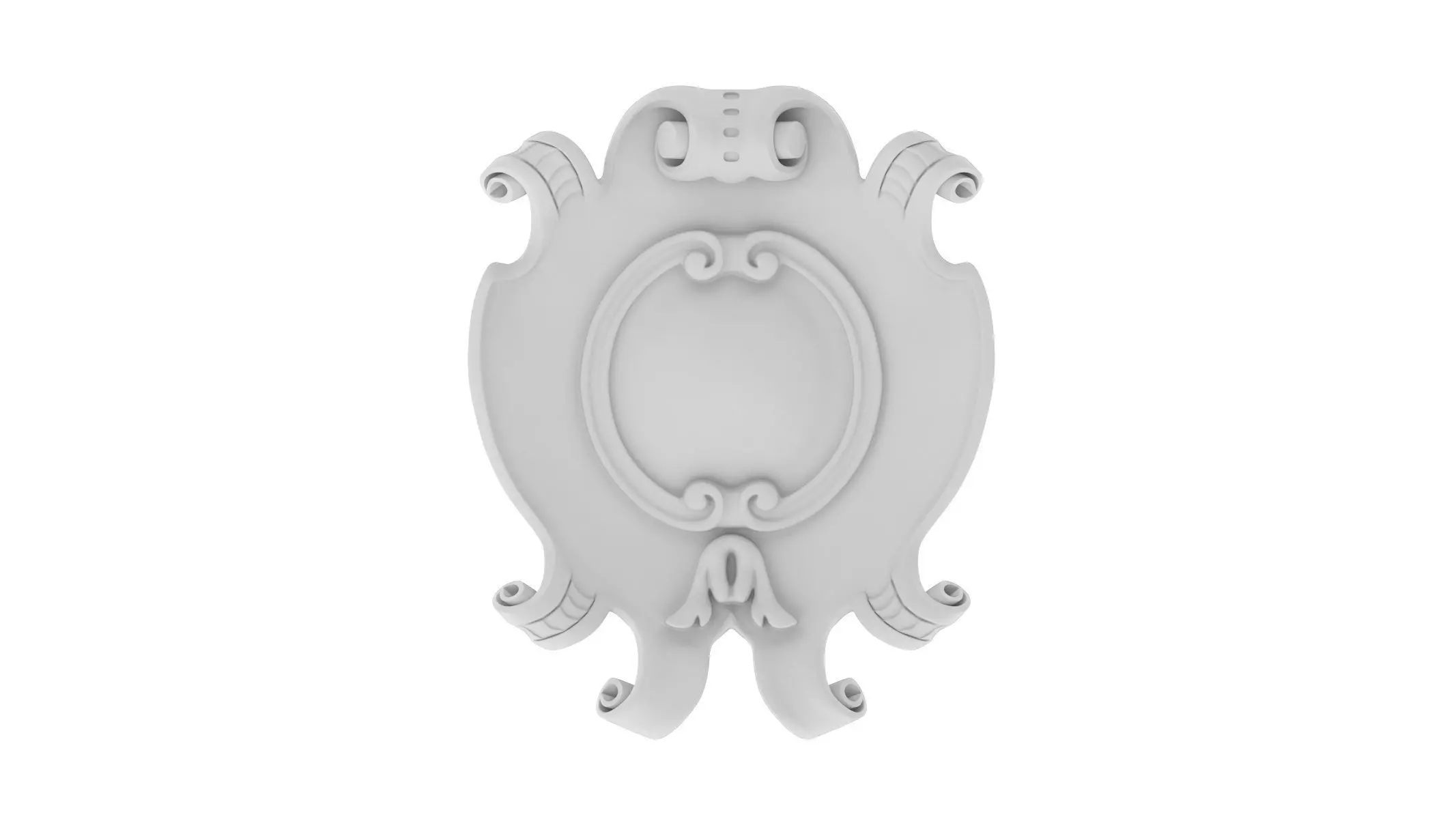 Cartouche Ornament 038 3D model