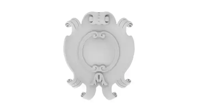 Cartouche Ornament 038