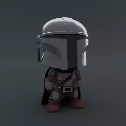 Cute Little Mandalorian