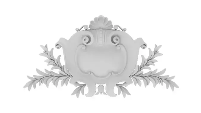 Cartouche Ornament 039