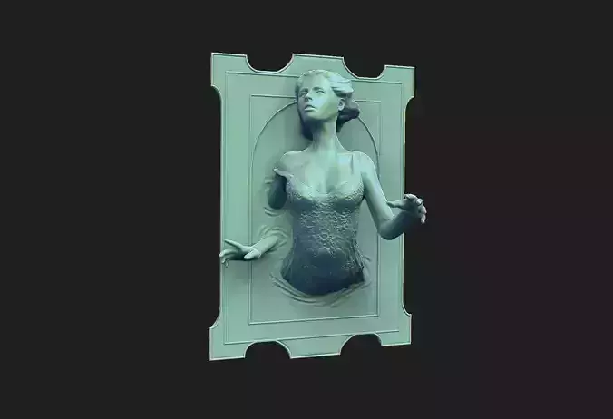 ghost in mirror woman