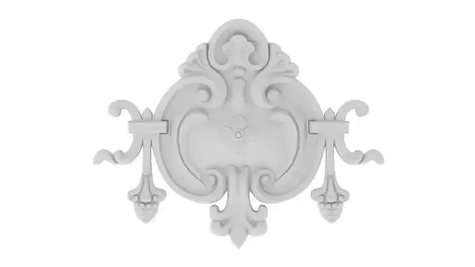 Cartouche Ornament 040