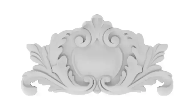 Cartouche Ornament 042