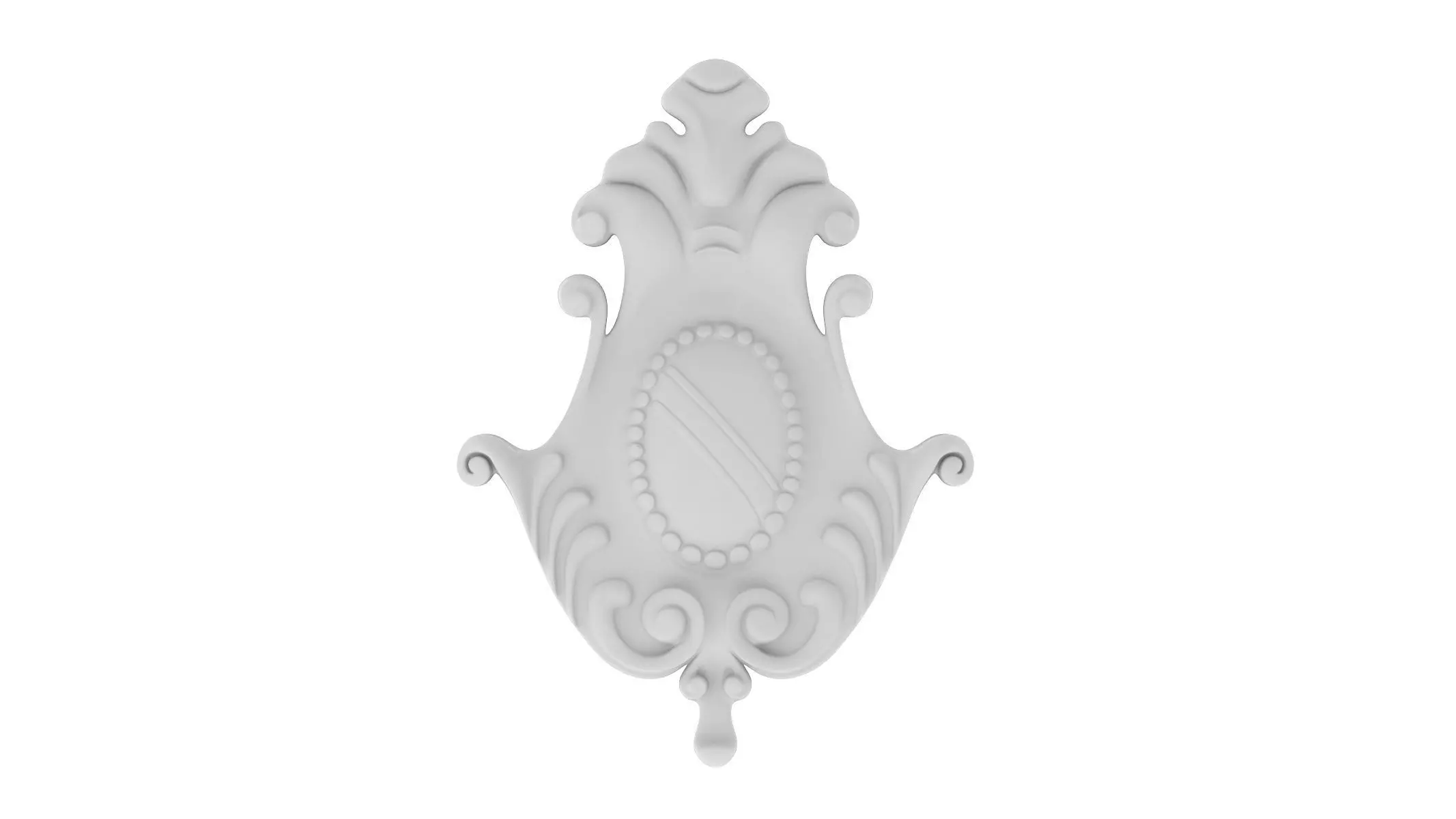 Cartouche Ornament 044 3D model