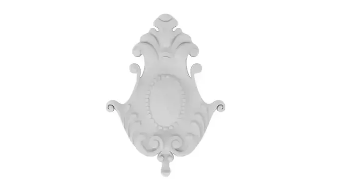 Cartouche Ornament 044