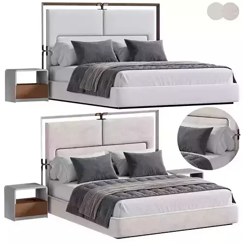 GRACE bed by rugiano